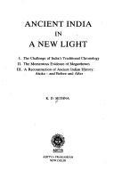 Cover of: Ancient India in a new light