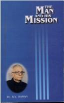 Cover of: Dr. B.V. Raman: the man and his mission