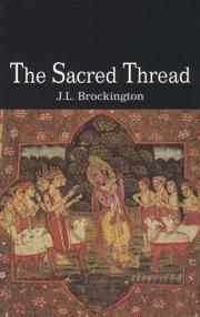 Cover of: The sacred thread: Hinduism in its continuity and diversity