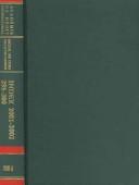 Cover of: Recueil des Cours / Collected Courses, Volume 300A (Index Tomes/Volumes 2001-2002) | Hague Academy of International Law.