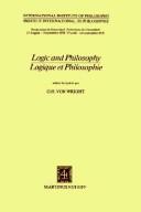 Logic and philosophy : International Institute of Philosophy symposium in Düsseldorf 27 August-1 September 1978