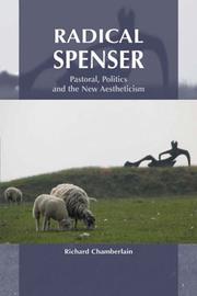 Cover of: Radical Spenser: Pastoral, Politics and New Aestheticism