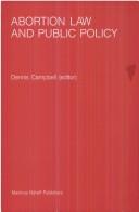 Cover of: Abortion Law and Public Policy (Nijhoff Law Specials, No 1)