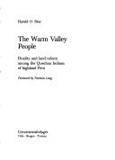 The warm valley people by Harald O. Skar