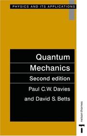 Cover of: Quantum Mechanics, Second edition (Physics and Its Applications)