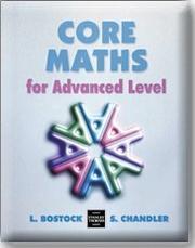 Cover of: Core Maths for Advanced Level
