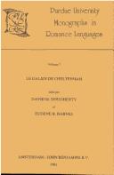 Cover of: Le Galien De Cheltenham (Purdue University Monographs in Romance Languages)