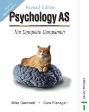 Cover of: Psychology AS: The Complete Companion
