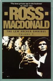 The Lew Archer omnibus. Vol. 1