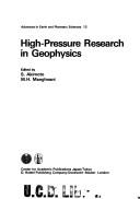 High-pressure research in geophysics