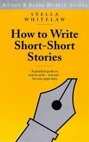 Cover of: How to Write Short-Short Stories