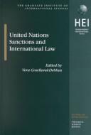 United Nations sanctions and international law