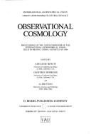 Observational cosmology