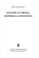 Cover of: Studies in formal historical linguistics