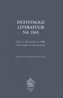 Cover of: Duitstalige Literatuur Na 1945: Duitsland Na 1989, Oostenrijk En Zwitserland