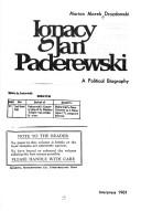 Cover of: Ignacy Jan Paderewski: a political biography