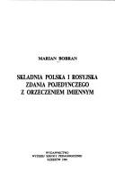 Cover of: Składnia polska i rosyjska zdania pojedynczego z orzeczeniem imiennym
