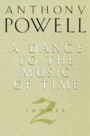 Cover of: A DANCE TO THE MUSIC OF TIME by Anthony Powell