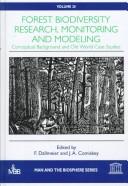 Forest biodiversity research, monitoring and modeling : conceptual background and old world case studies