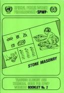 Cover of: Stone masonry.