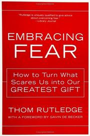 Cover of: Embracing Fear by Thom Rutledge