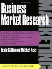 Cover of: Business Market Research (Marketing in Action)