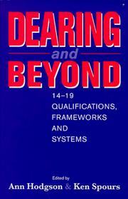 Dearing and beyond : 14-19 qualifications, frameworks and systems
