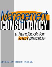 Management consultancy : a handbook of best practice