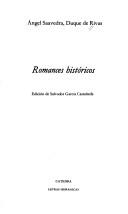 Cover of: Romances históricos