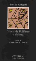Polifemo by Luis de Góngora y Argote, Alfonso Callejo, Maria Teresa Pajares