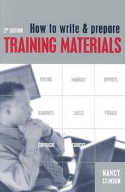 How to write & prepare training materials