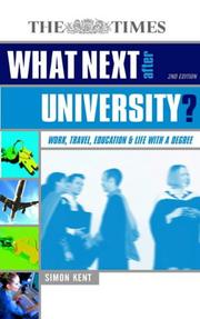 Cover of: What Next After University?