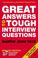 Cover of: Great Answers to Tough Interview Questions