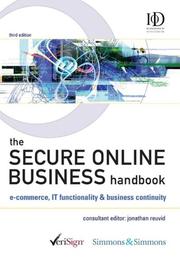 The Secure online business handbook : e-commerce, IT functionality & business continuity