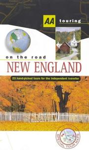 Cover of: New England (AA Touring: On the Road)