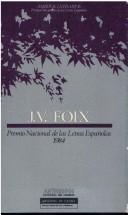 Cover of: J.V. Foix: premio nacional de las letras españolas, 1984.