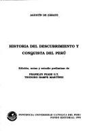 Cover of: Historia del descubrimiento y conquista del Perú by Agustin de Zárate