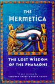Cover of: The Hermetica