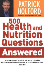 500 health and nutrition questions answered