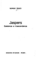 Cover of: Jaspers: esistenza e trascendenza