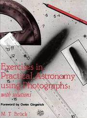 Exercises in practical astronomy using photographs : with solutions