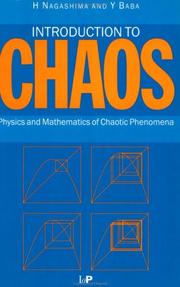 Cover of: Introduction to chaos: physics and mathematics of chaotic phenomena