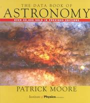 Cover of: The Data Book of Astronomy by Patrick Moore