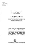 Cover of: Los Desocupados: Una Tipologia de la Pobreza en la Literatura Argentina (Memoria del sur)