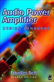Audio power amplifier design handbook by Douglas Self