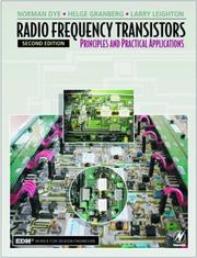 Cover of: Radio frequency transistors | Norm Dye