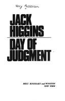 Cover of: Day of judgment by Jack Higgins