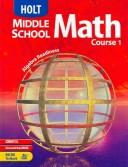 Cover of: Middle School Math: Course 3