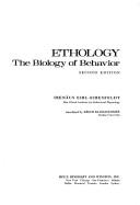 Cover of: Ethology, the biology of behavior