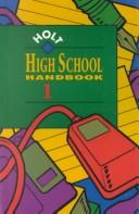 Cover of: High School Handbook 1